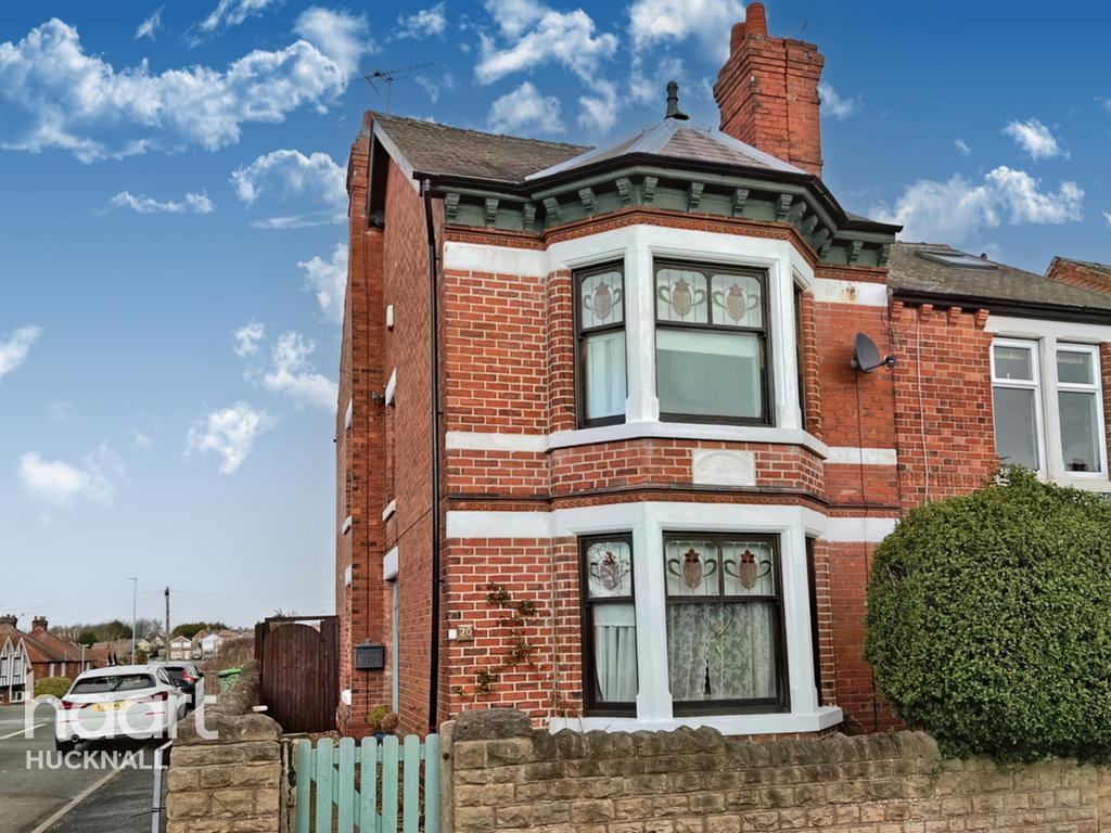 Wood Lane, Hucknall 3 bed semidetached house £300,000