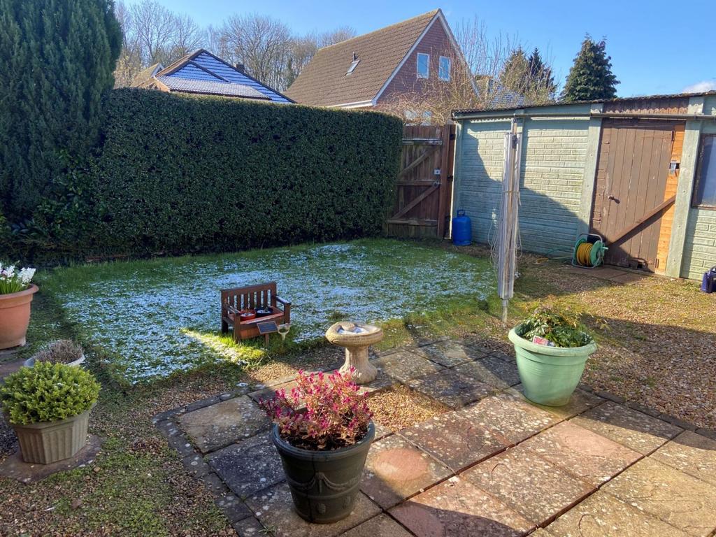 Rear garden