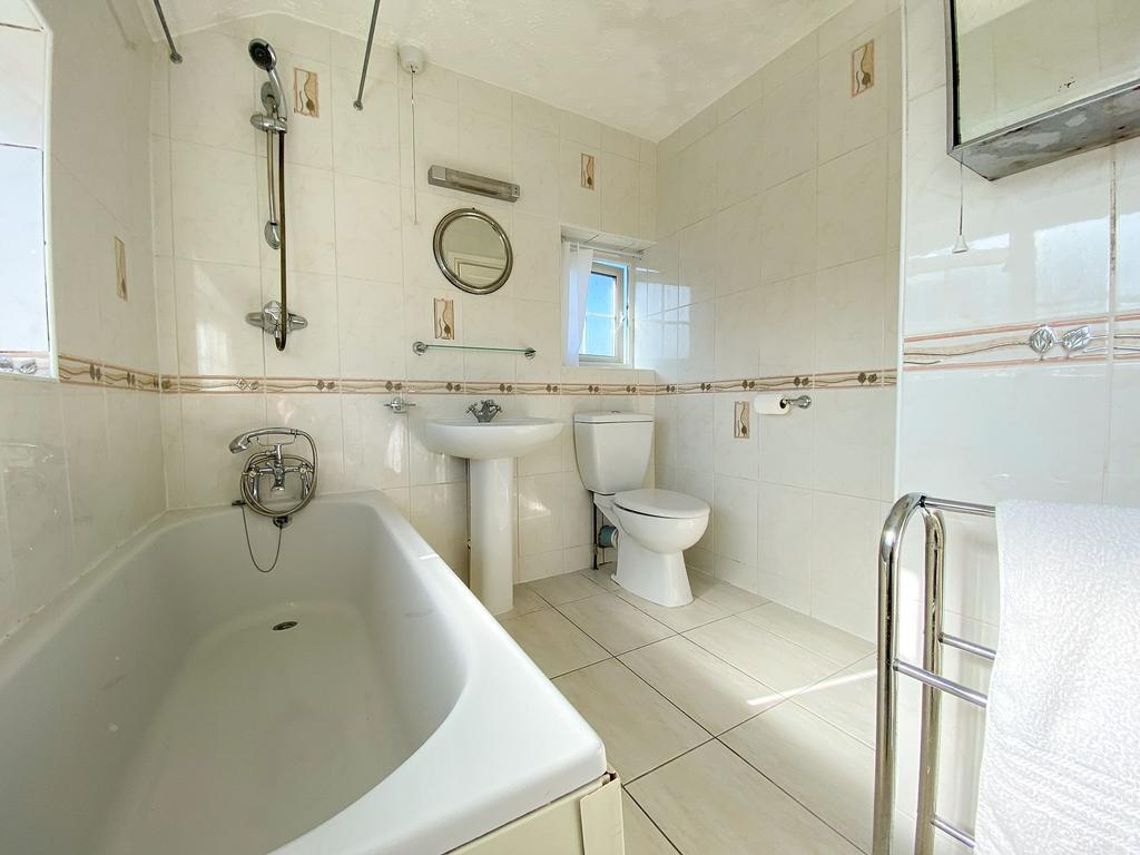 Bathroom with Shower Over Bath