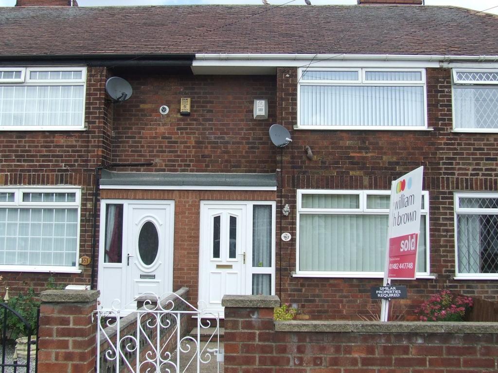 Welwyn Park Avenue, Hull 2 bed terraced house £575 pcm (£133 pw)