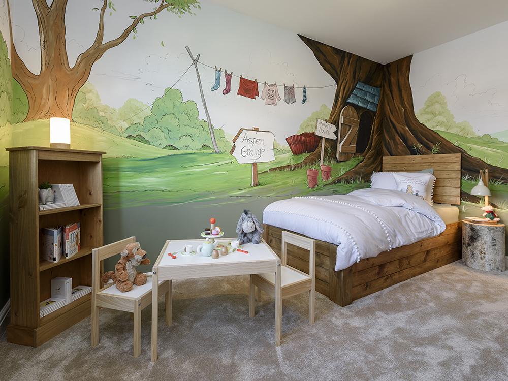 Perfectly sized fifth bedroo,