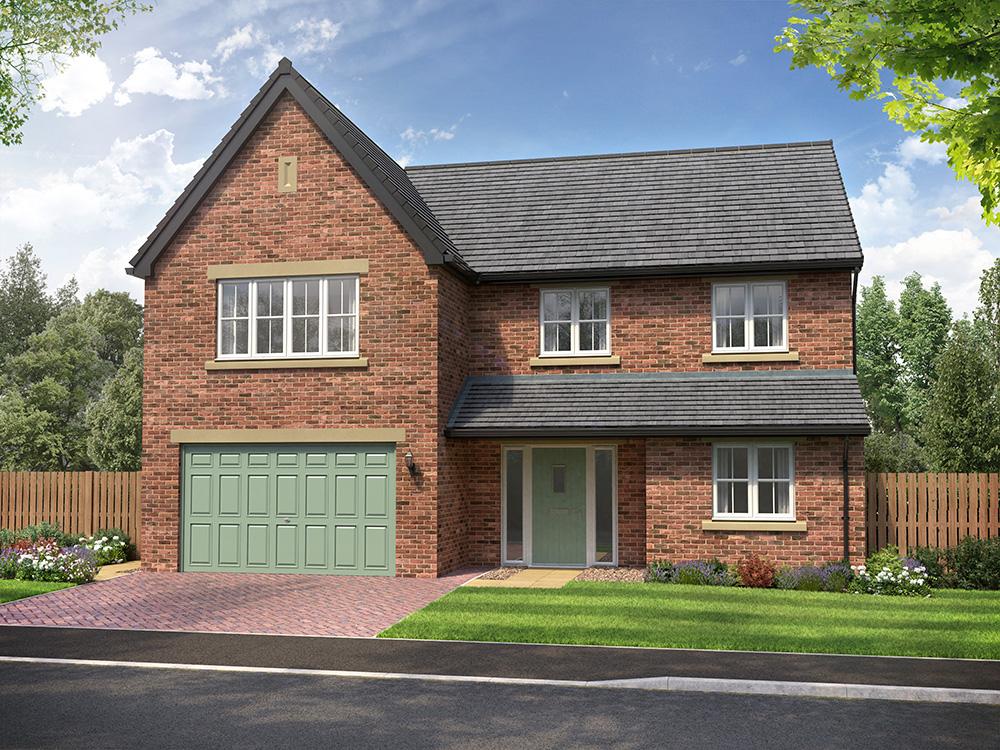 External CGI of 5-bedroom Cranford