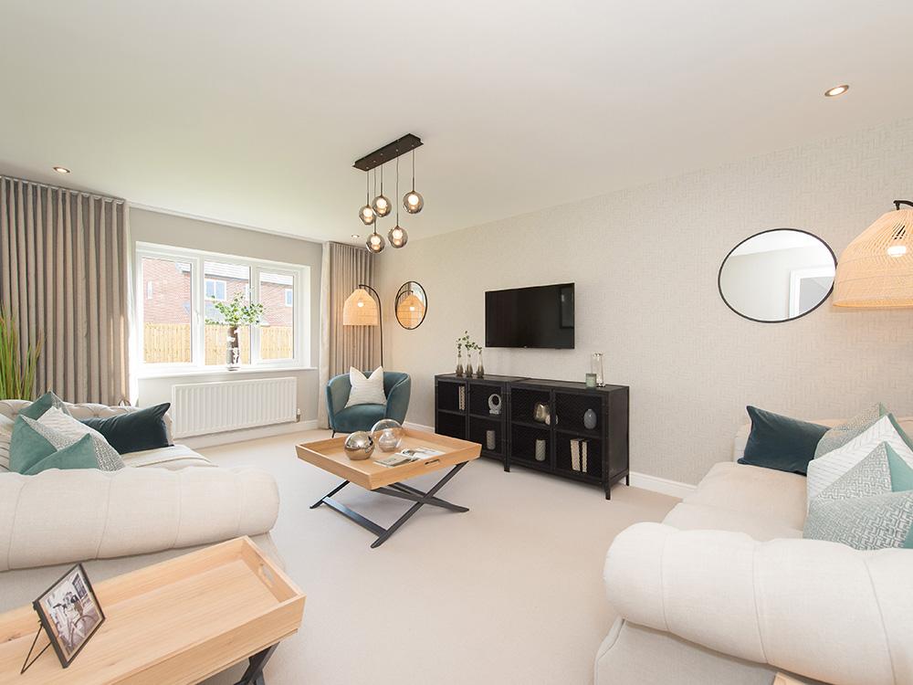 Light and spacious lounge