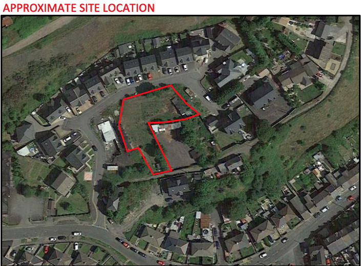 Land at Marian Close, Tredegar 4 bed property with land £150,000