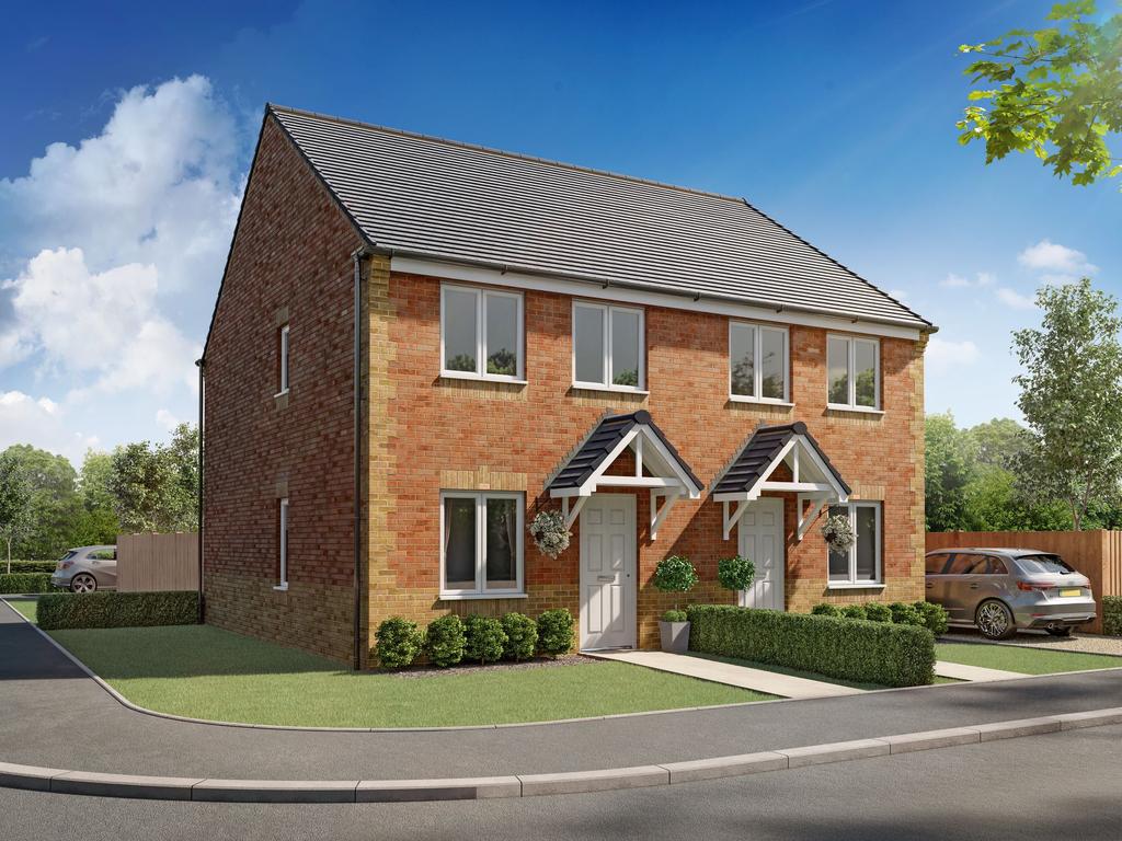 Plot 096, Lisburn at The Pastures, Oldbridge Way, Bilsthorpe, Newark ...