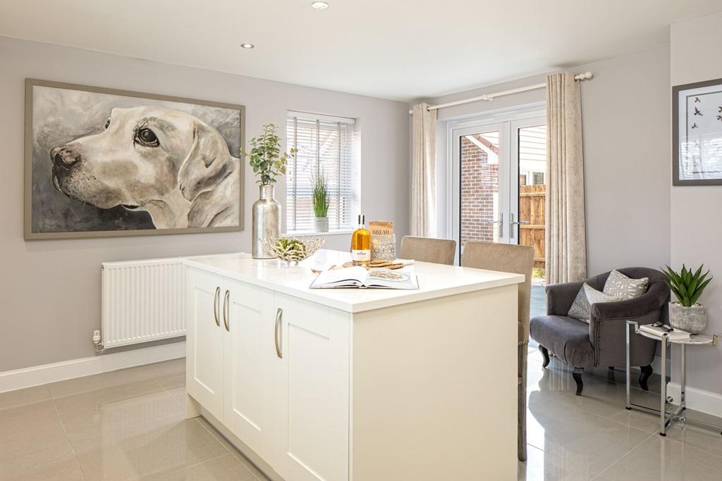 Hunters Chase Radleigh Kitchen with French doors