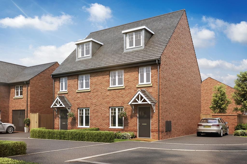 The Braxton - Plot 166 at Kings Moat Garden Village, Kings Moat Garden ...