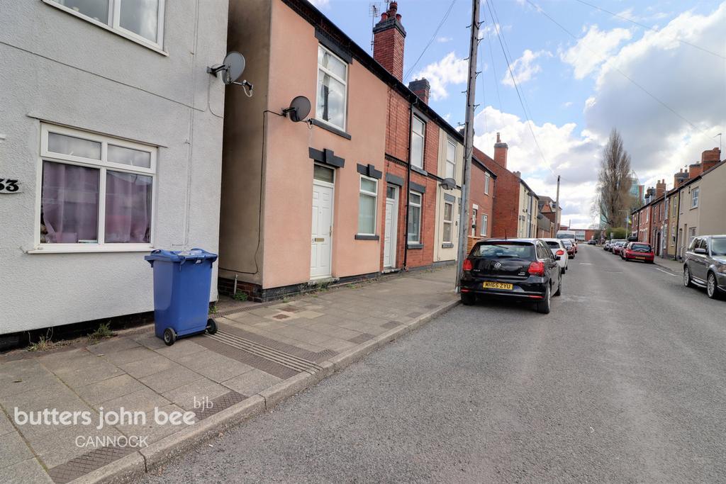 Union Street, Cannock 2 bed end of terrace house £155,000