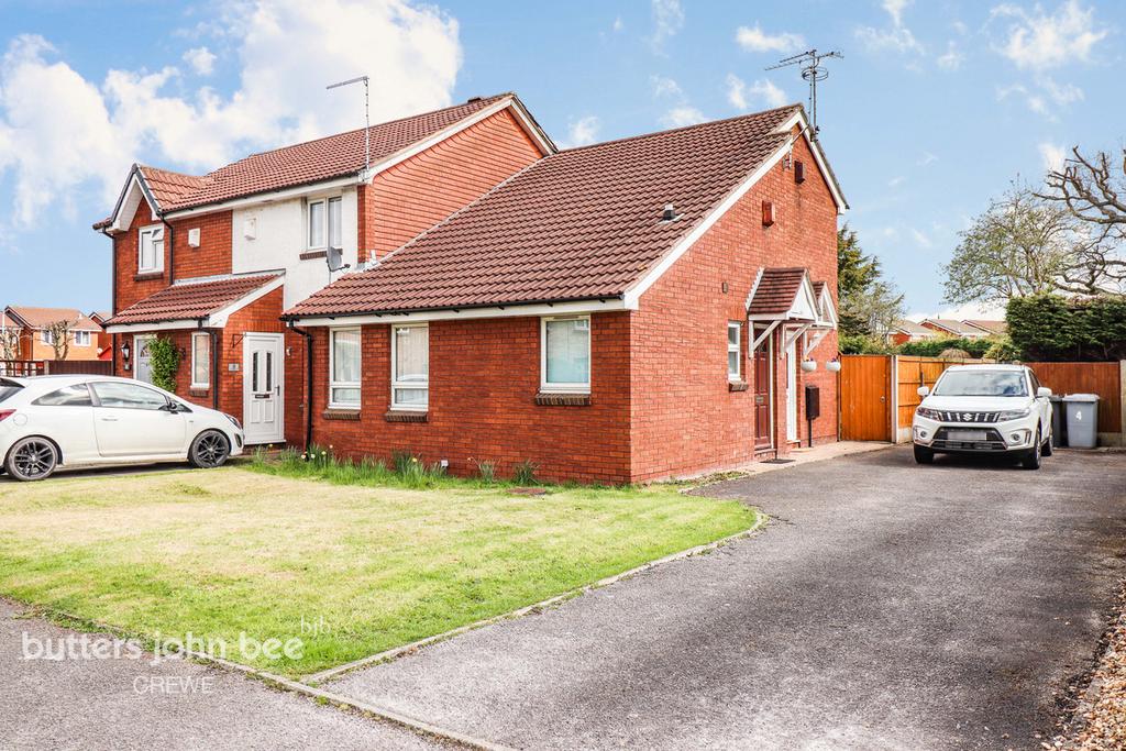 Sheringham Drive, Crewe 1 bed terraced bungalow £50,000