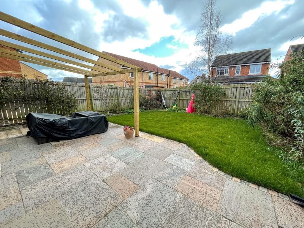 Rear garden