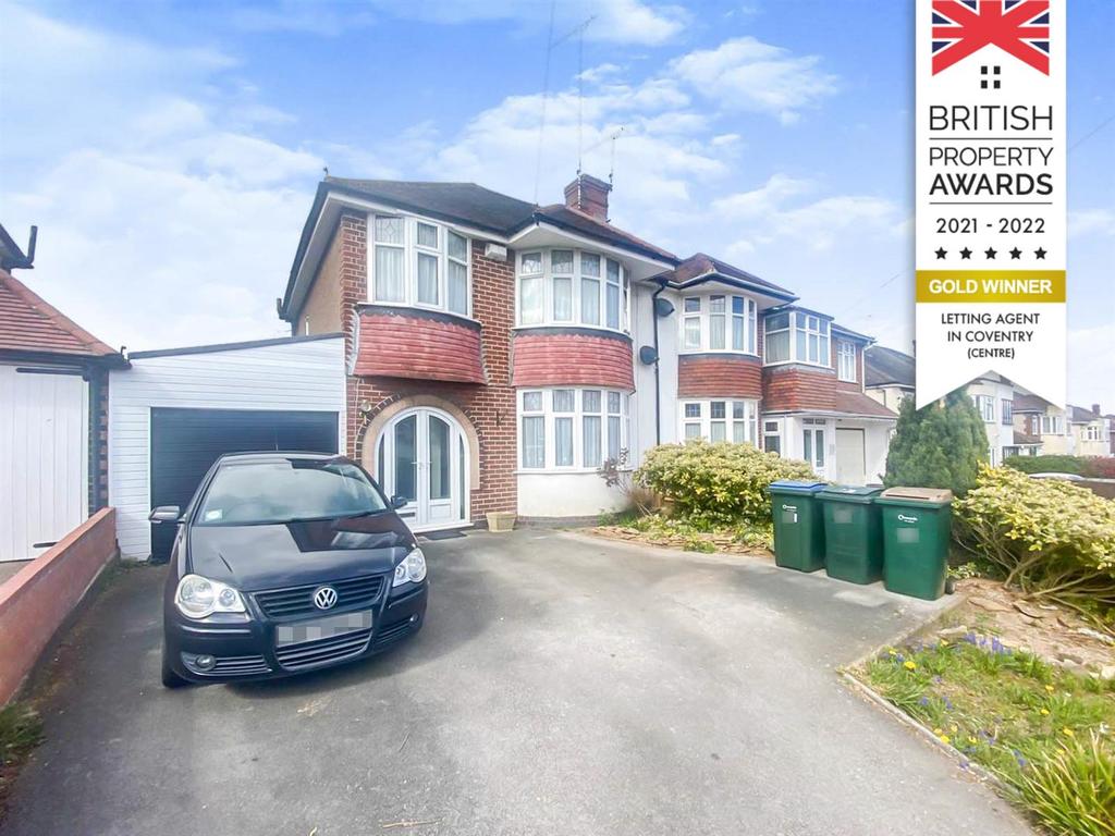Daventry Road, Cheylesmore, Coventry... 3 bed semidetached house £