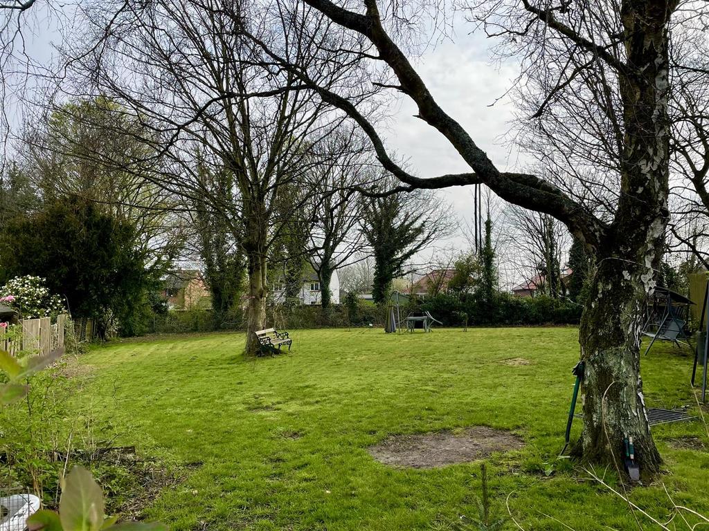 Rear garden