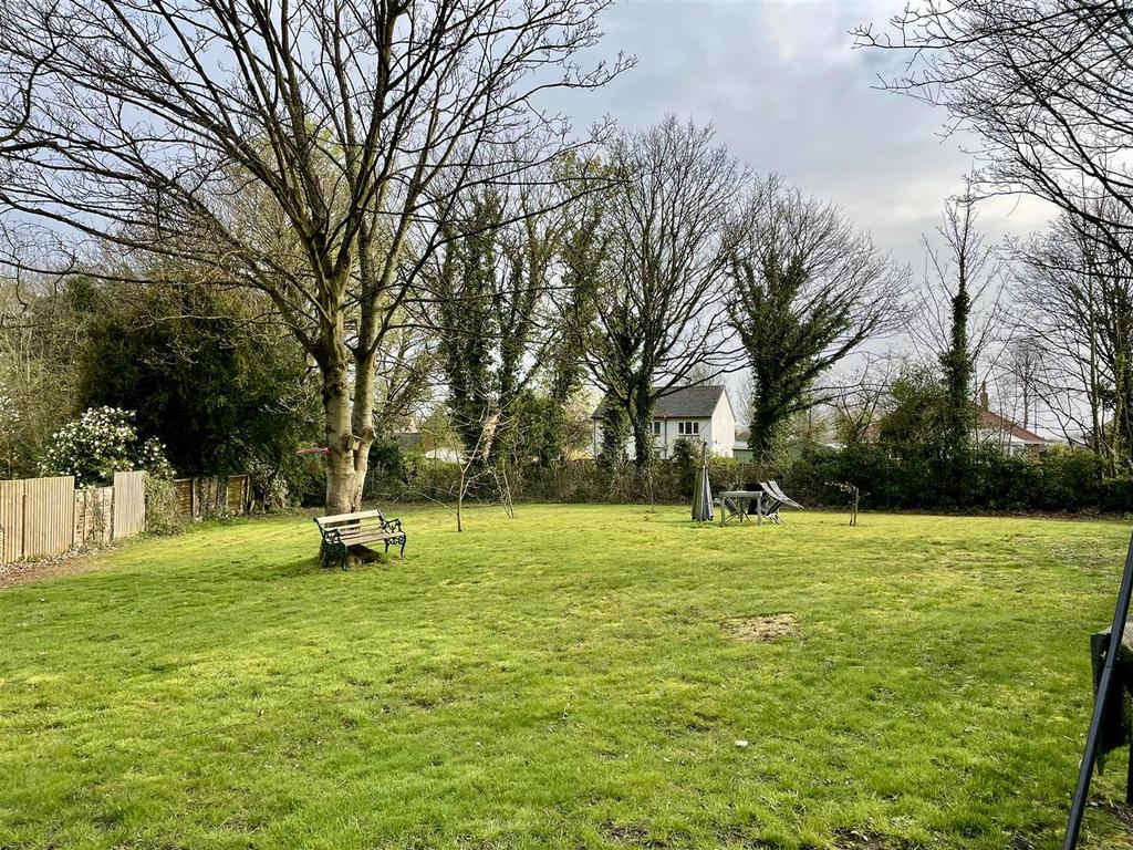Rear garden