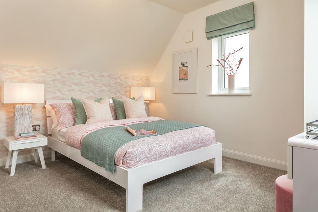 Further double bedroom in the Hesketh 4 bedroom home