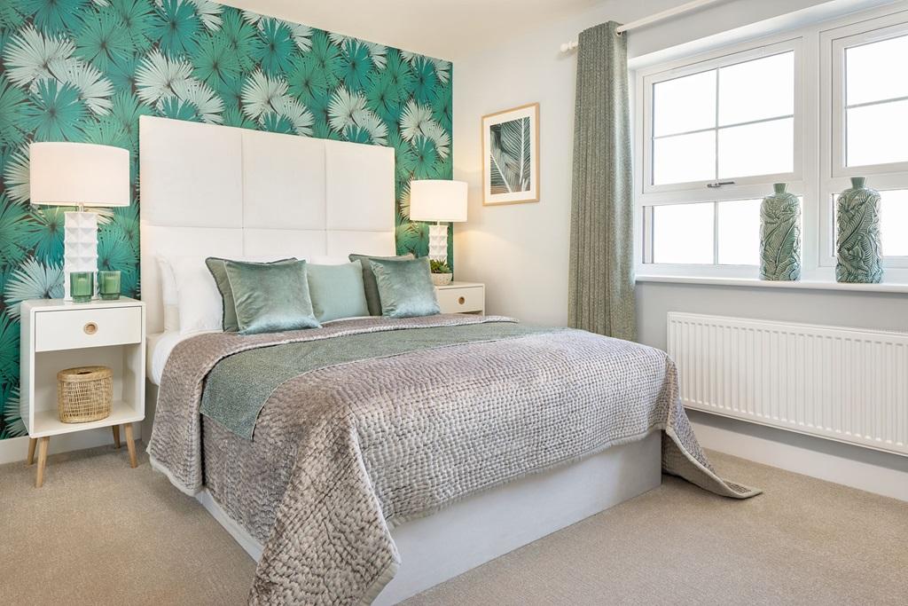 Main Double Bedroom in the Roseberry 2 bedroom home