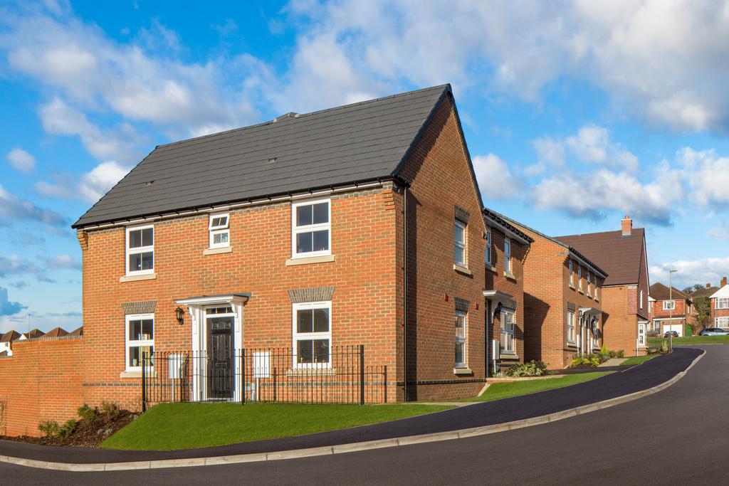 Outside view of hadley, 3 bedroom house type