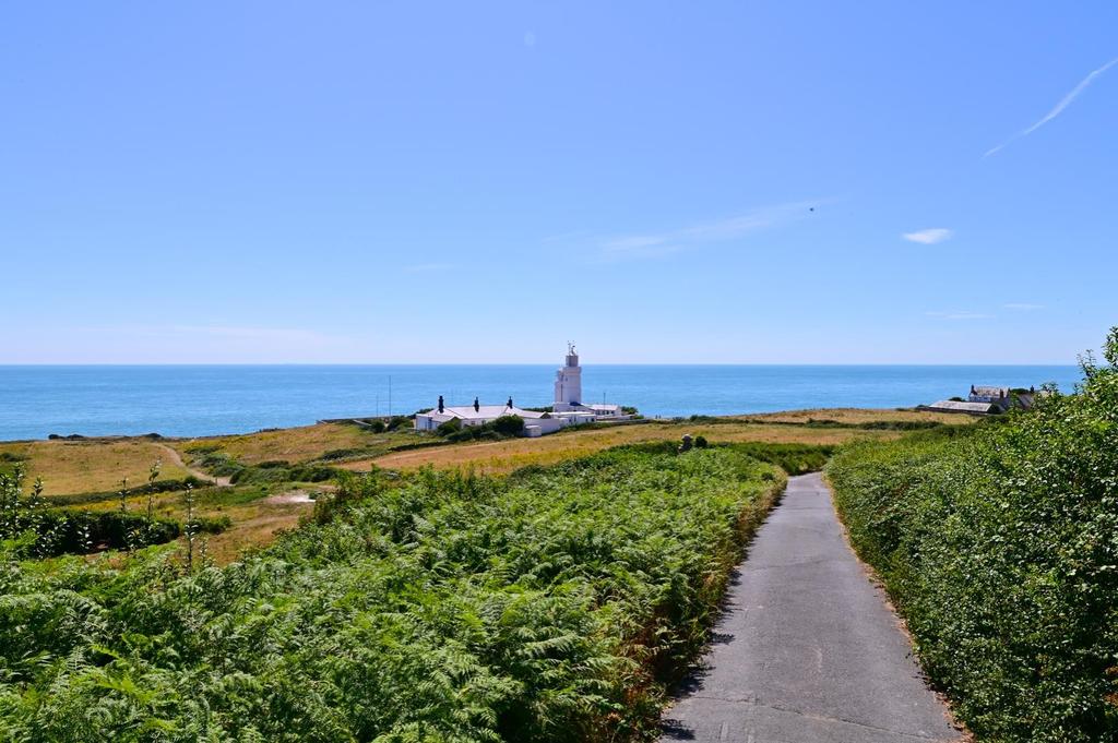 Nearby St Catherines Lighthouse