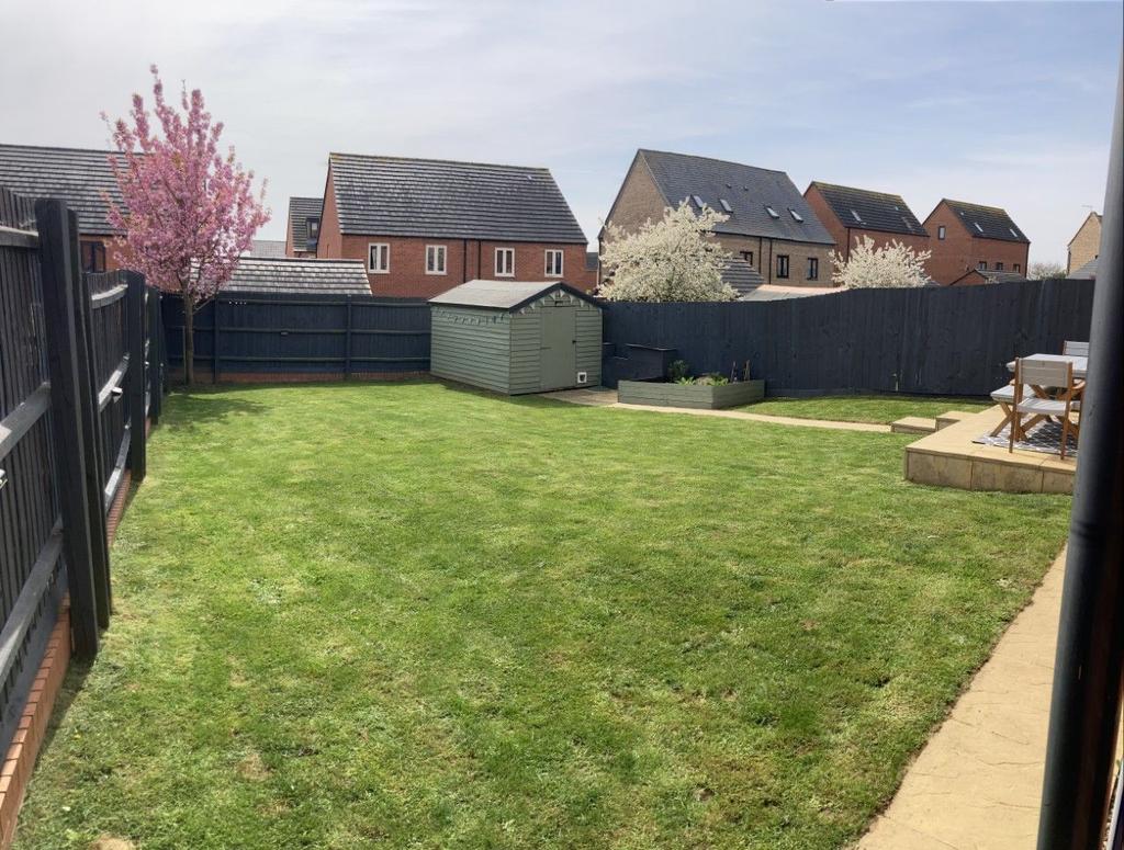 Rear garden