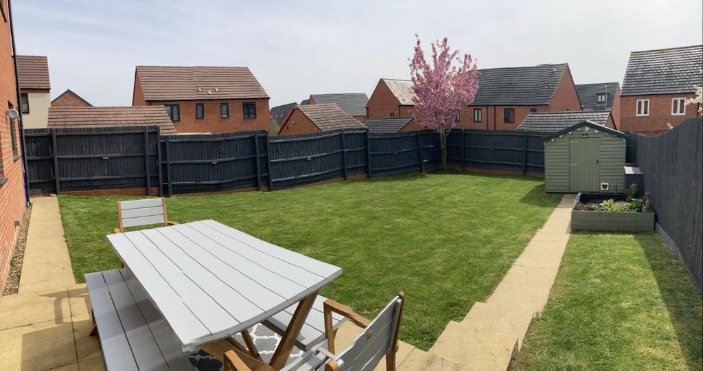 Rear garden