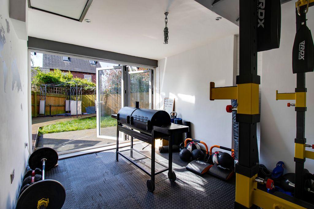 Bedroom 4 currently used as gym