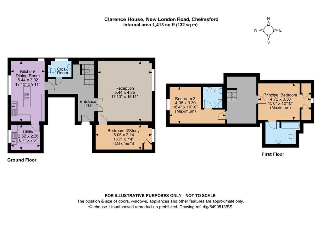 clarence house floor plan