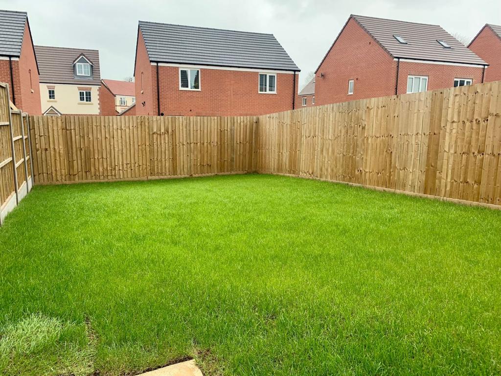 Rear garden