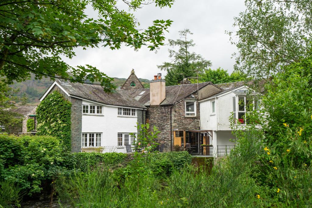View from across the river