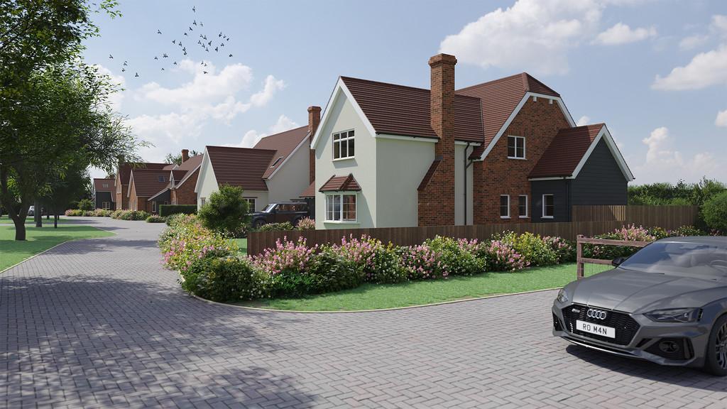 The Street, Preston St. Mary, CO10 9NG 4 bed detached house for sale