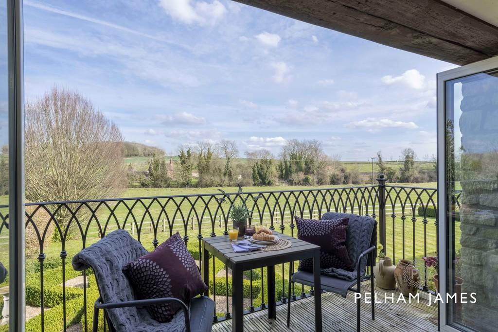 Garden Views from the Balcony