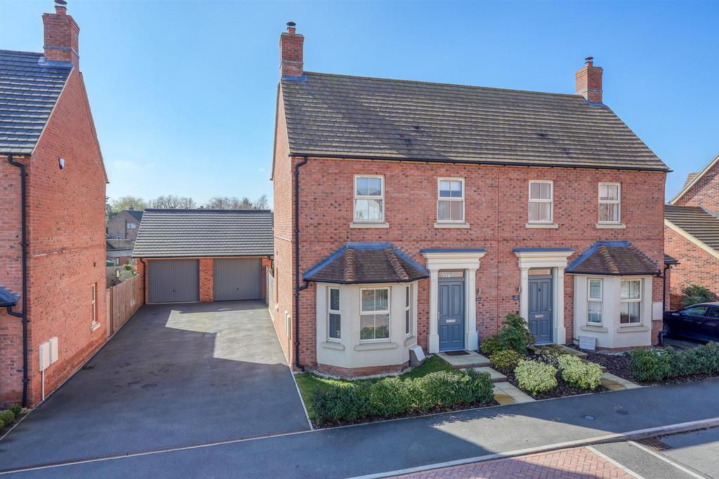 Steeple View Lane, Appleby Magna 3 bed semidetached house for sale £