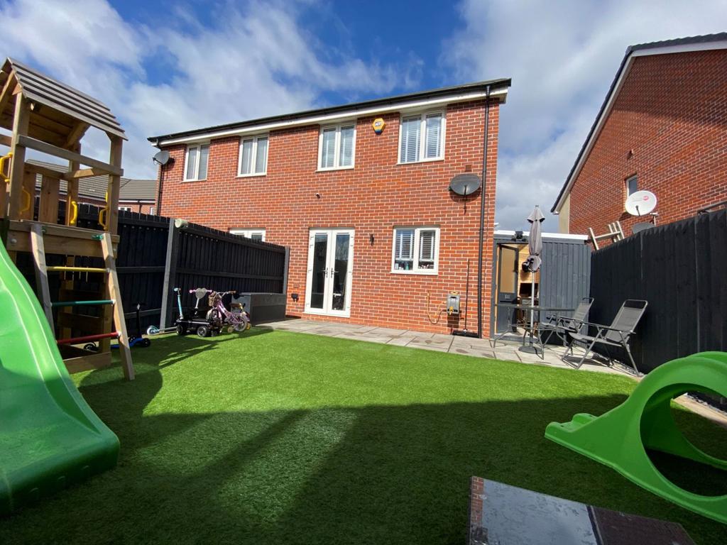 Rear garden