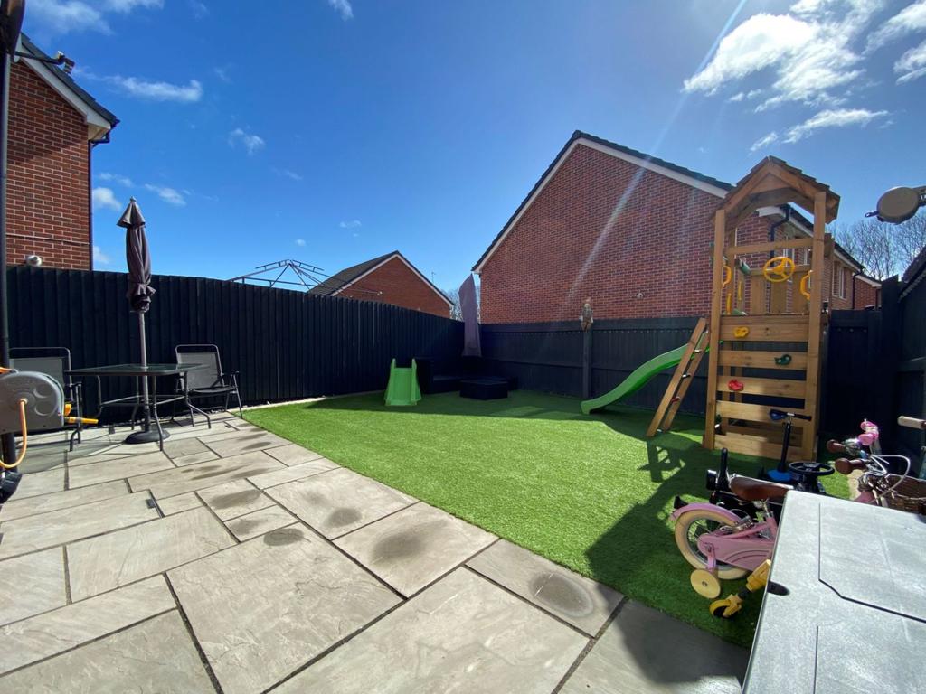 Rear garden