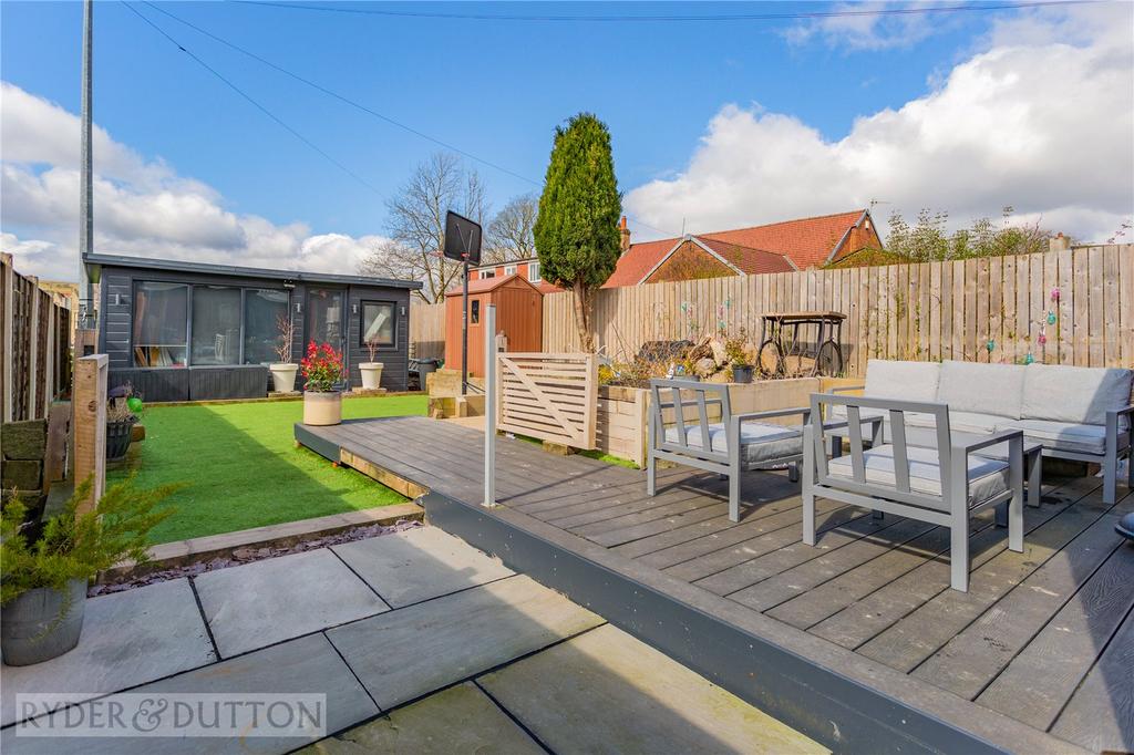 Rear Gardens: