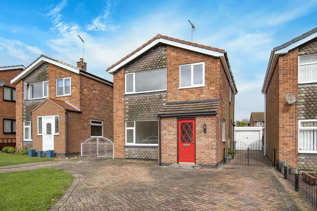 Lexington Gardens, Tuxford, Newark 3 bed detached house for sale £225,000