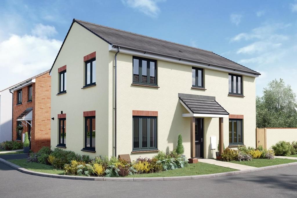 Artist impression of a 4 bedroom Trusdale home