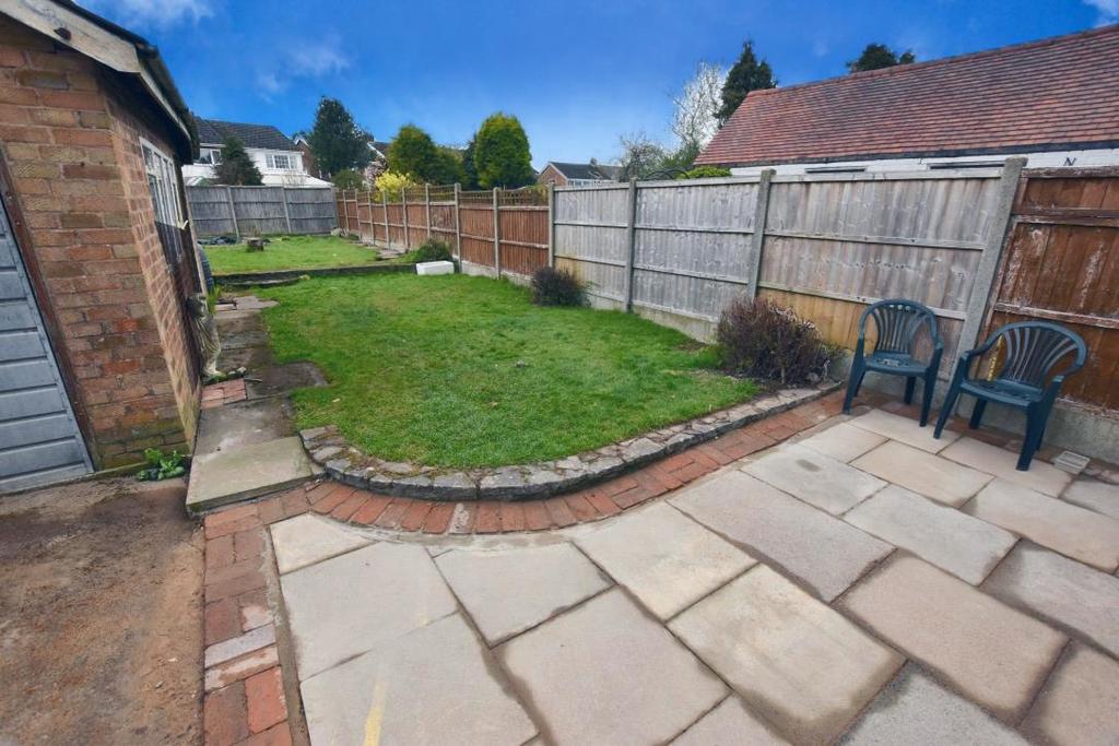 Rear Garden with Patio