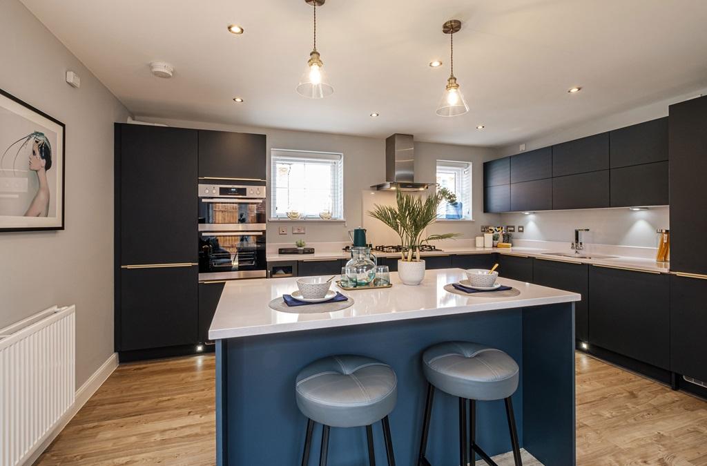 Interior view of our4 bed Alderney kitchen