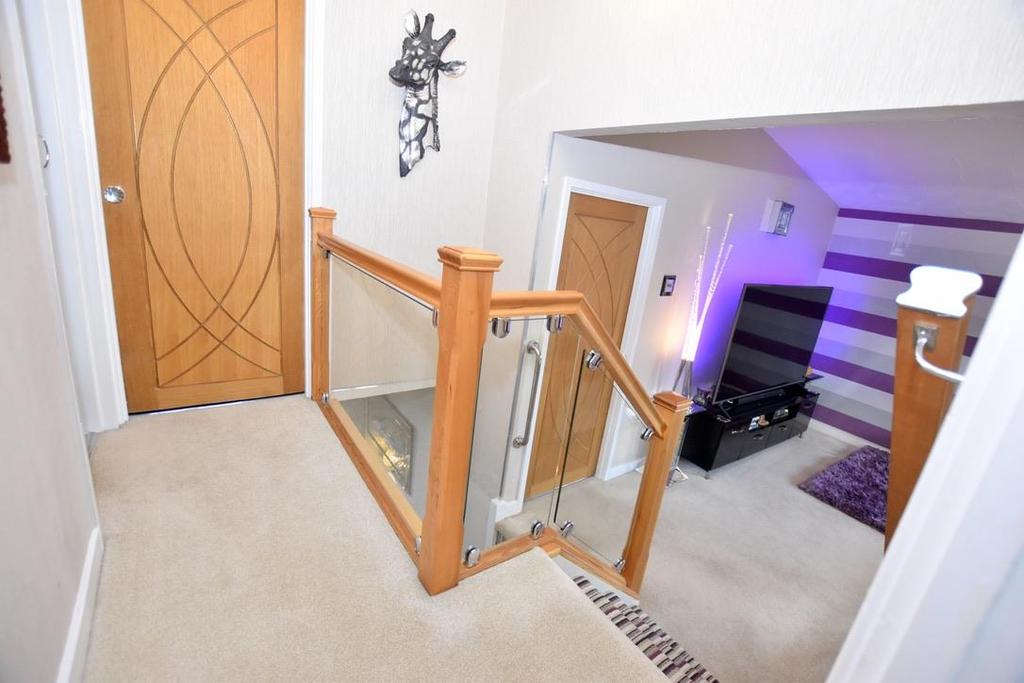Split Level Stairway