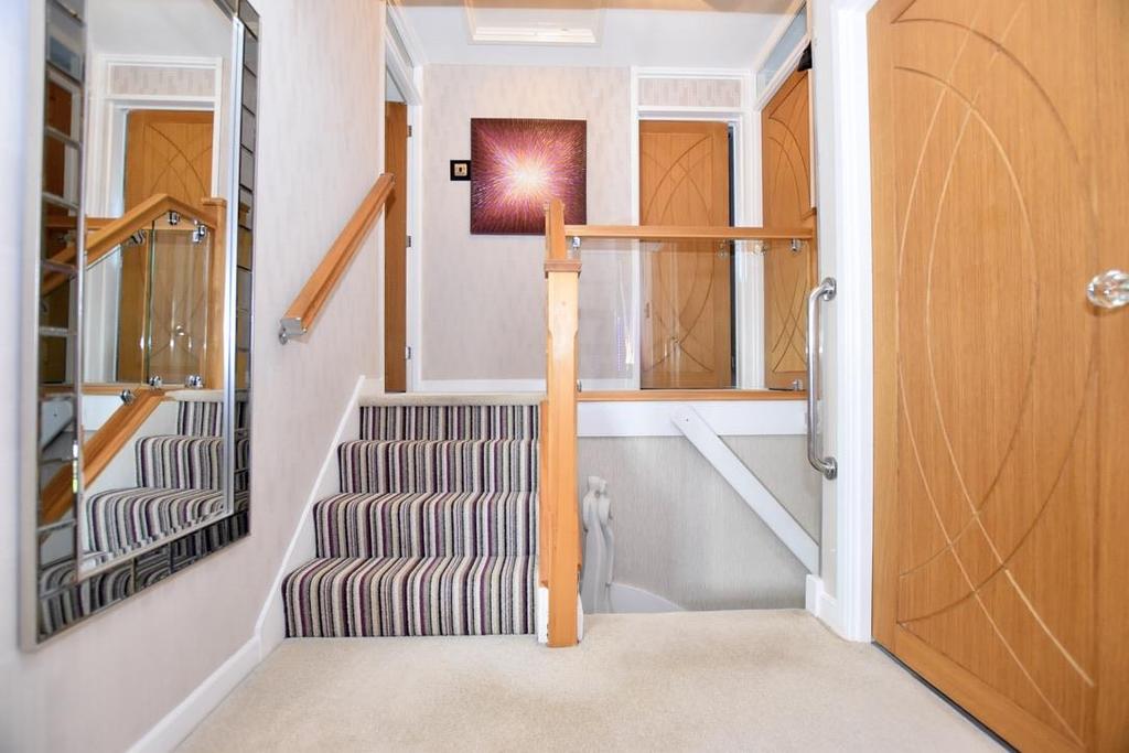 Split Level Stairway