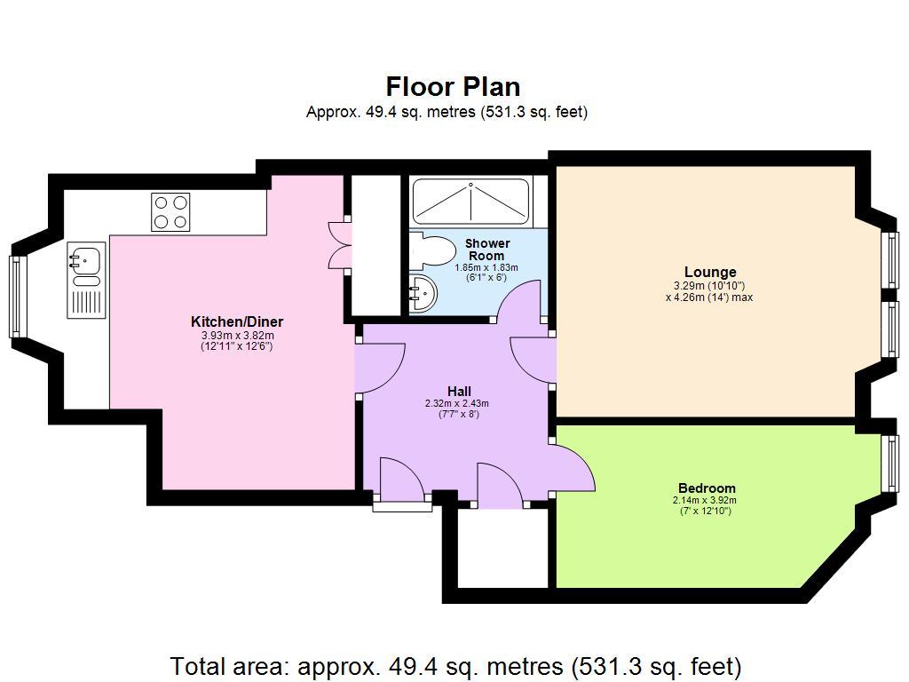 2 D Floorplan