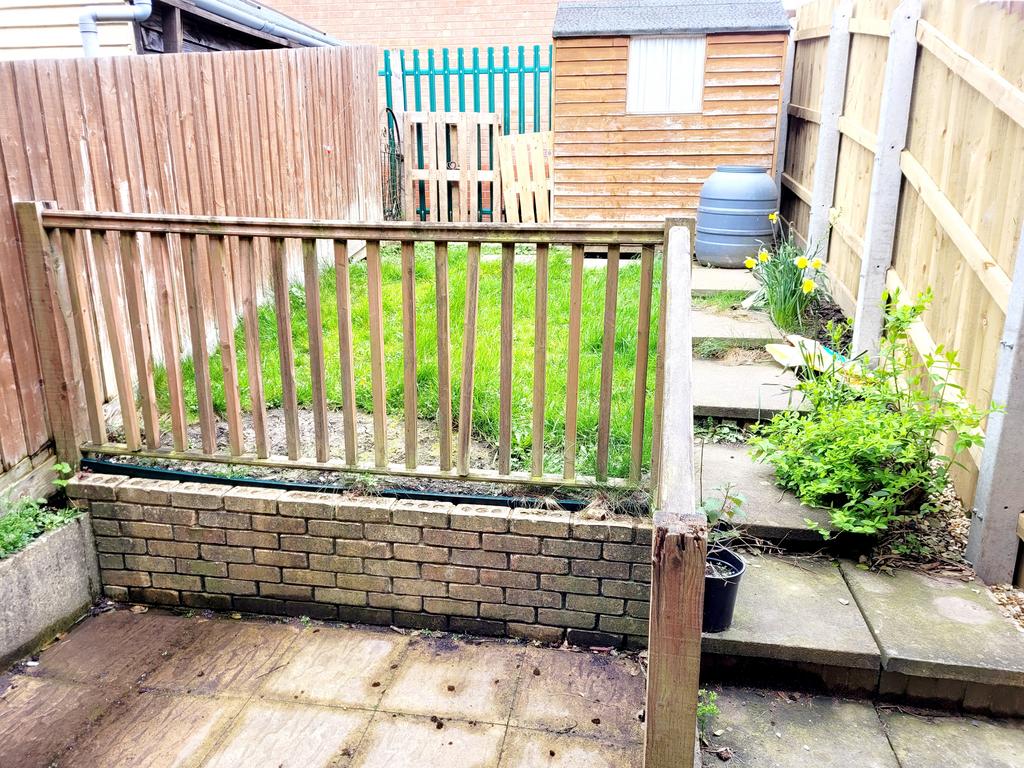 Rear garden