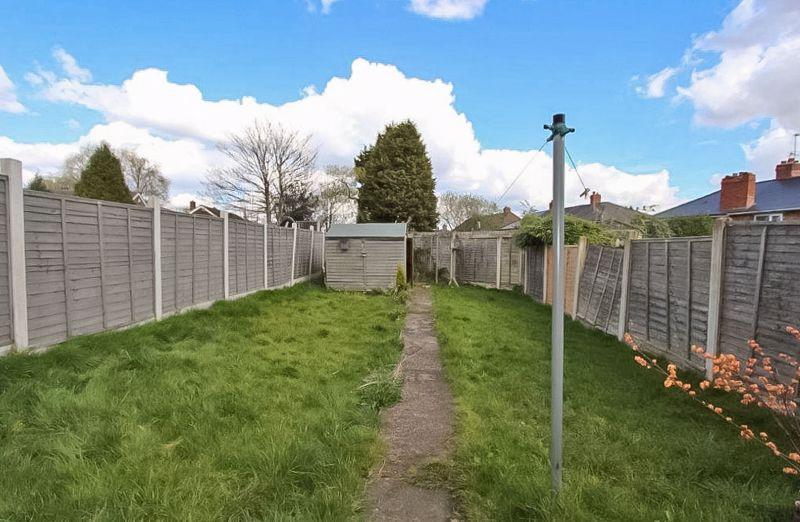 Rear garden
