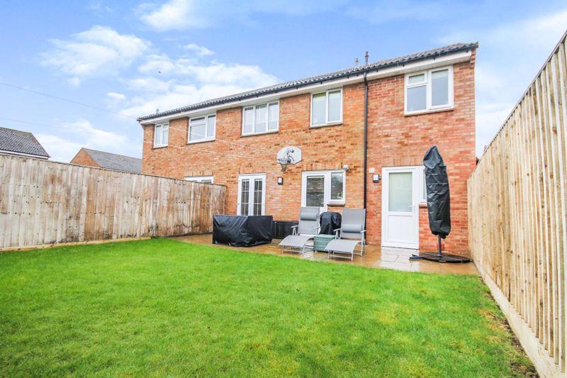 Rear of house