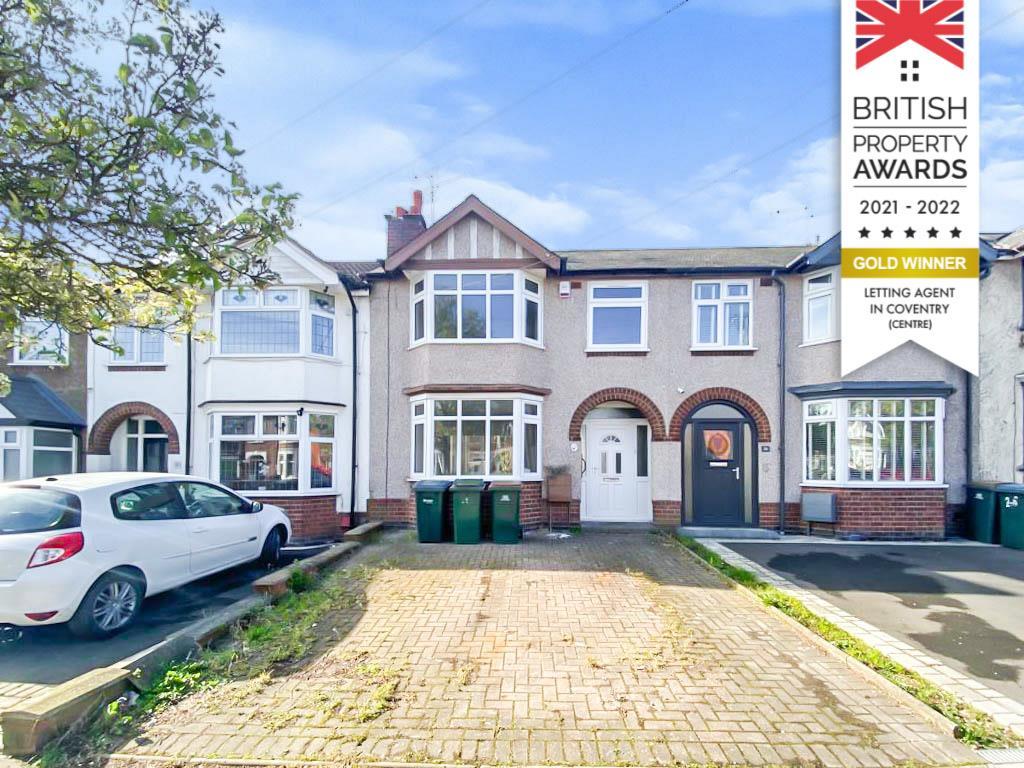 Tennyson Road, Wyken, Coventry, West... 3 bed terraced house £1,050 pcm (£242 pw)