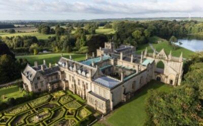 West Lodge is located in the grounds on Newstead A
