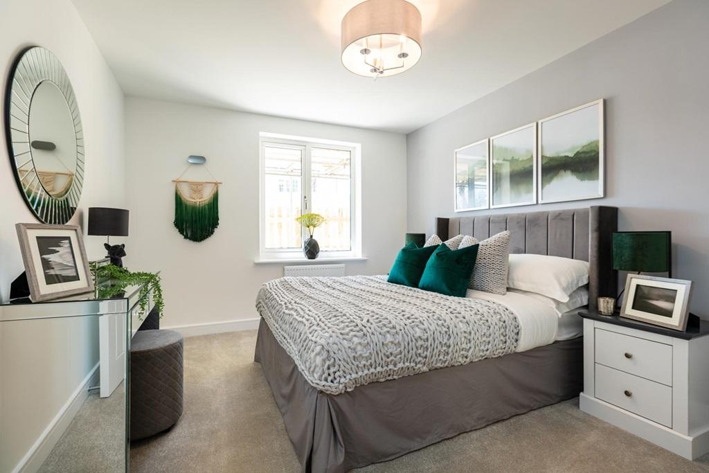 Bedroom 1 with plenty of living space