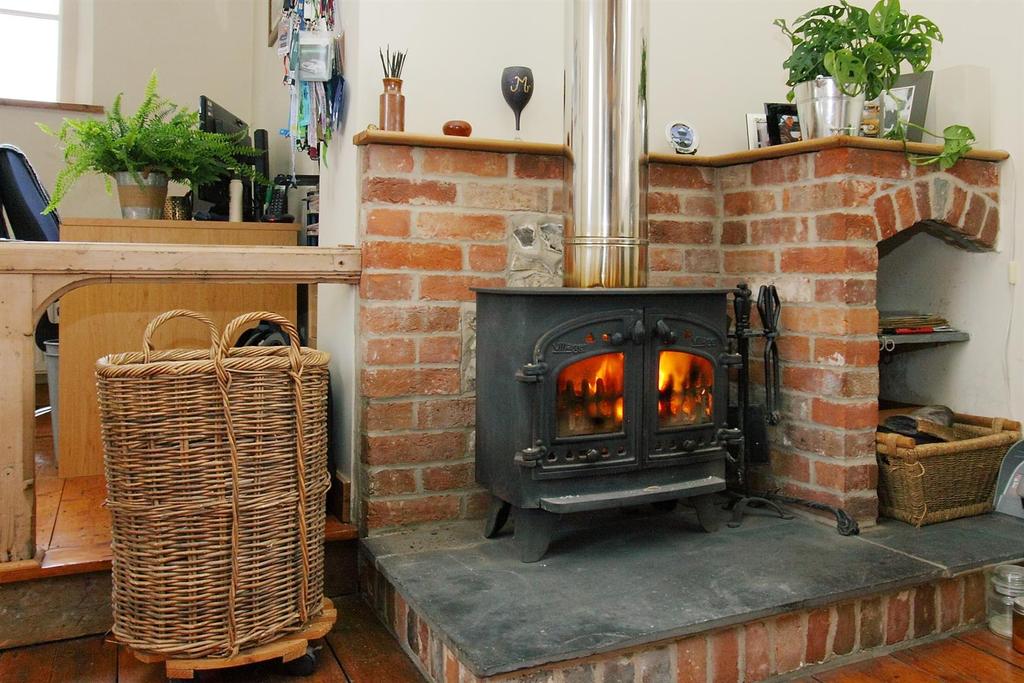 St Margaret's Chapel - Woodburner.JPG