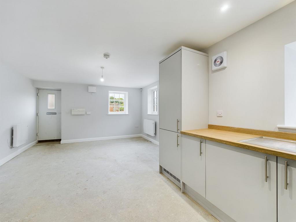 Open Plan Living Room and Kitchen