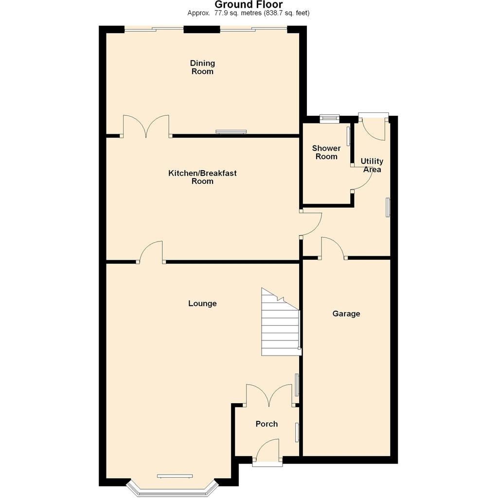 Almond Road, Leighton Buzzard, LU7 3 bed semidetached house £385,000