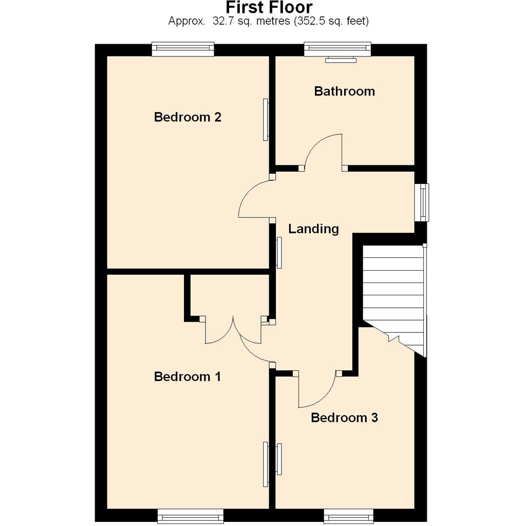 Almond Road, Leighton Buzzard, LU7 3 bed semidetached house £385,000